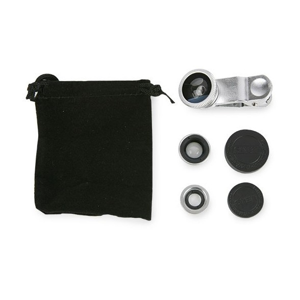 Kit de 3 lentes para móvil publicitario