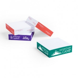 Tacos de papel personalizados La Tuca / Notas de papel publicitarias
