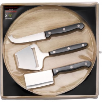 Tabla Quesos con 3 cuchillos Molledo / Tablas para Quesos Baratos