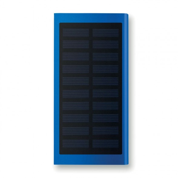 Baterías Externas 8000 mAh con carga solar Flat 