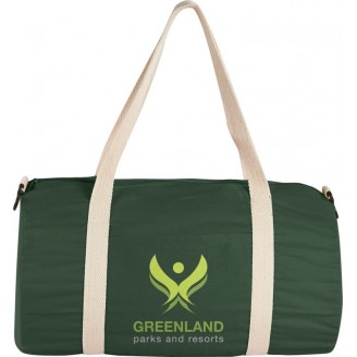 Bolsa de algodón tubular Green / Bolsas de algodon personalizadas