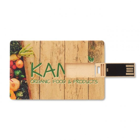 Memoria tarjeta USB de PP y paja / Tarjetas USB Personalizadas