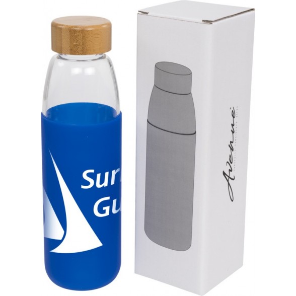 Botella agua deportiva tapón maderav 540 ml