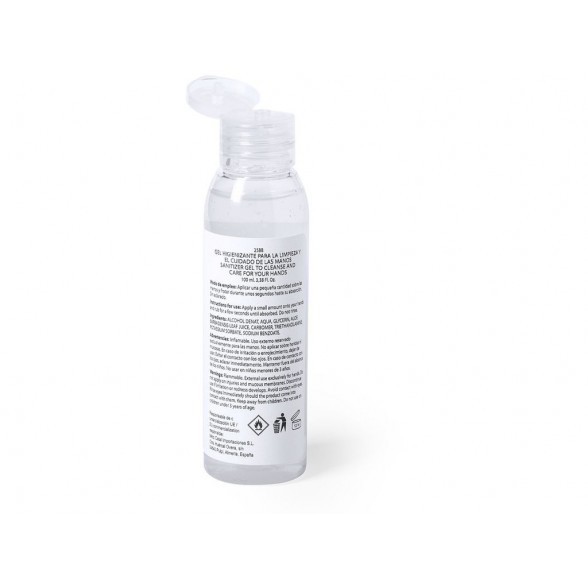 Gel Higienizante para Manos 100 ml / Geles Desinfectantes Promocionales