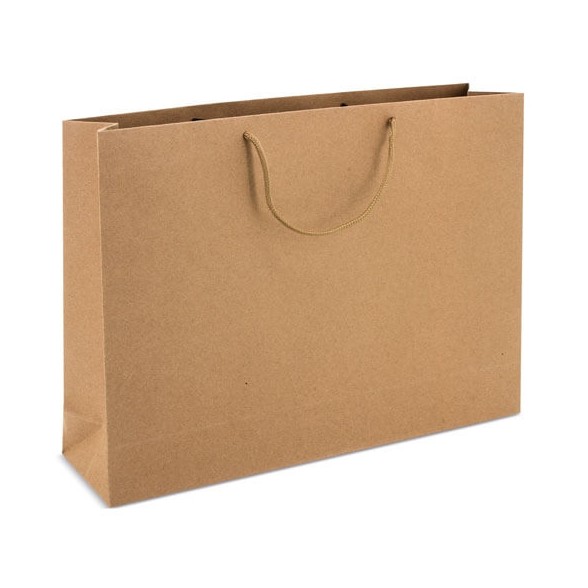 Bolsas Cartón personalizadas con asa cartón de 42x31,5x10 cm