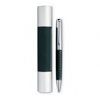 Bolígrafos metal con estuche aluminio personalizados