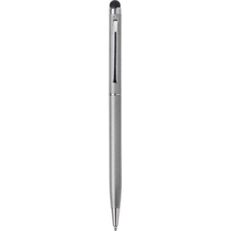Bolígrafo con puntero táctil de aluminio
