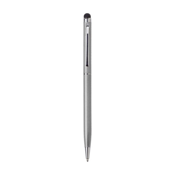 Bolígrafo con puntero táctil de aluminio