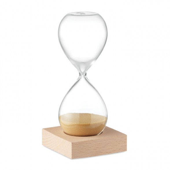 Reloj de arena de 5 minutos en vidrio