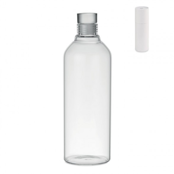 Botella 1 litro de vidrio de borosilicato