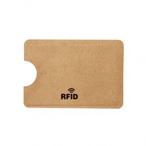 Tarjetero barato papel reciclado RFID