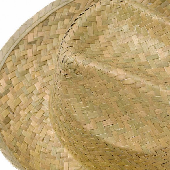 Sombrero de paja con cinta interior