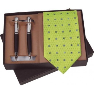 Set corbata  bolígrafo y portaminas