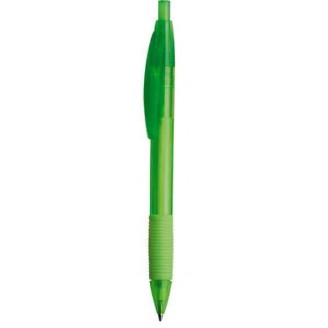 Bolígrafo plástico publicitario MILANO Fluor Grip