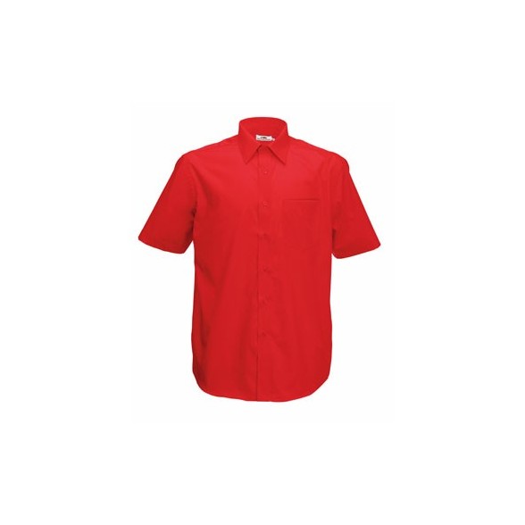 Camisa trabajo de Popelina Manga Corta / Camisas Bordadas Corporativas